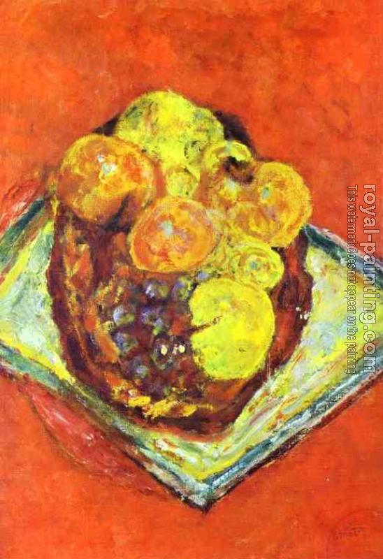 Pierre Bonnard : Peaches and Grapes